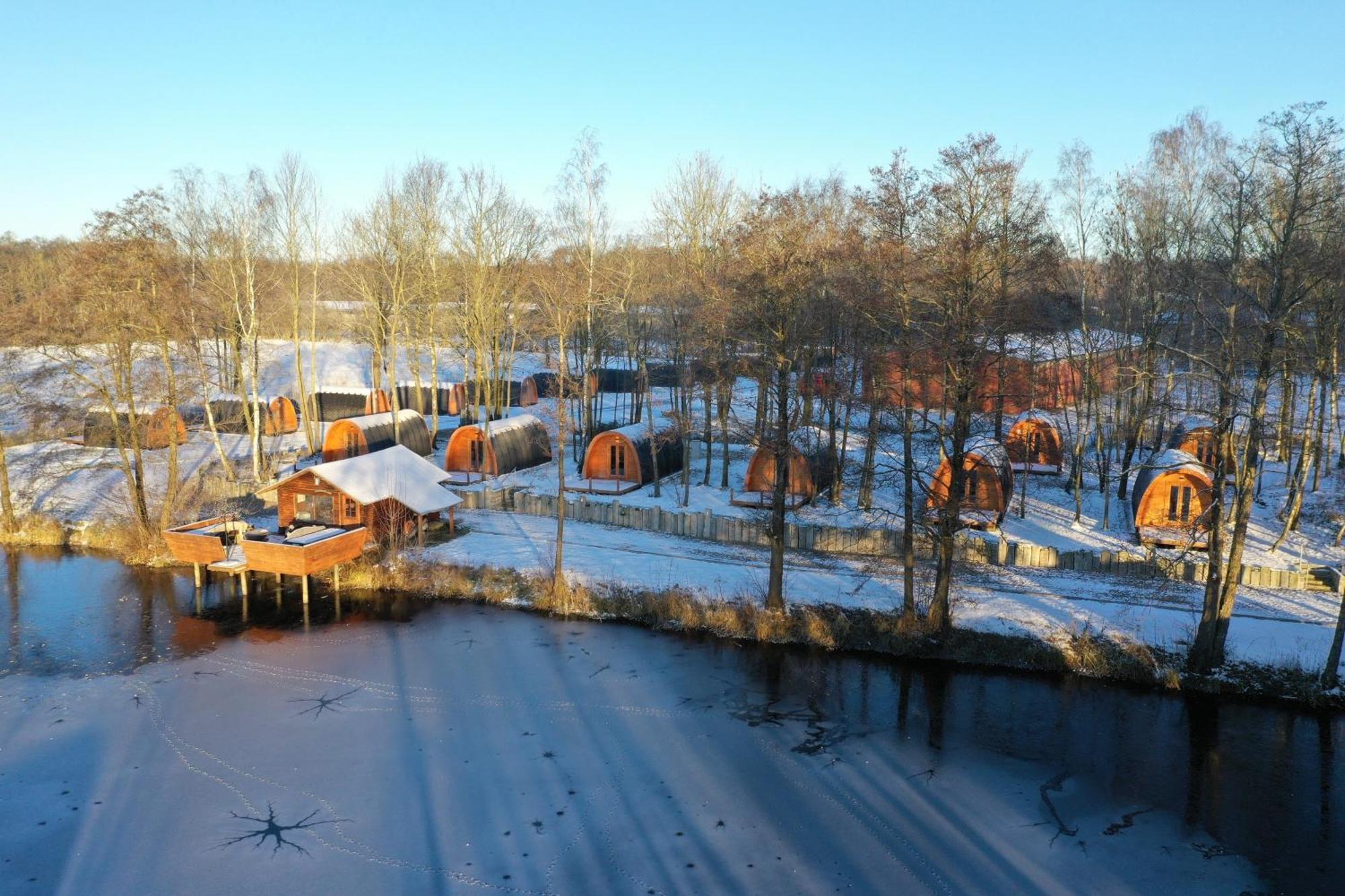 27 Premium Camping Pod "Amrum" Silberstedt 外观 照片