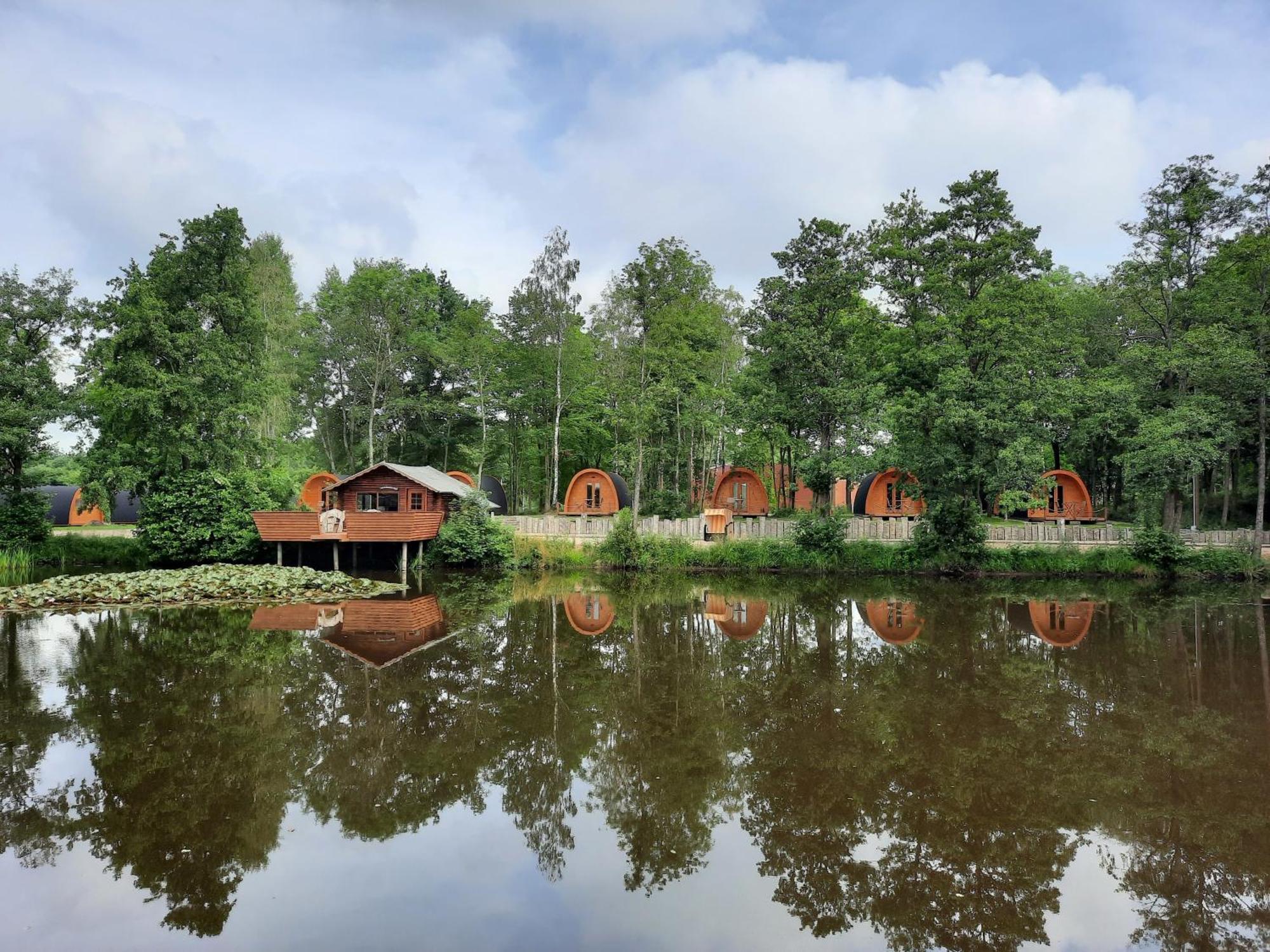 27 Premium Camping Pod "Amrum" Silberstedt 外观 照片