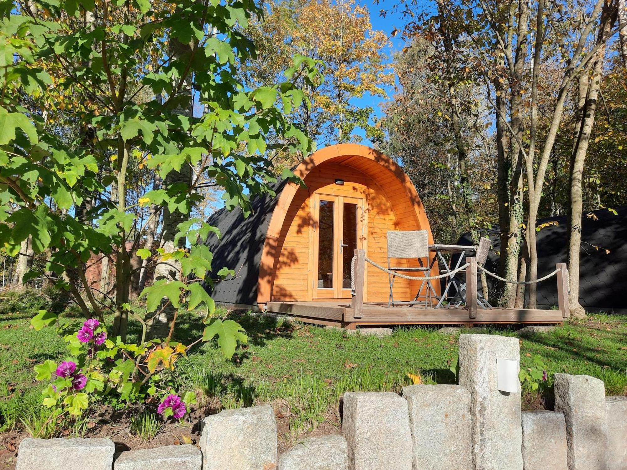 27 Premium Camping Pod "Amrum" Silberstedt 外观 照片
